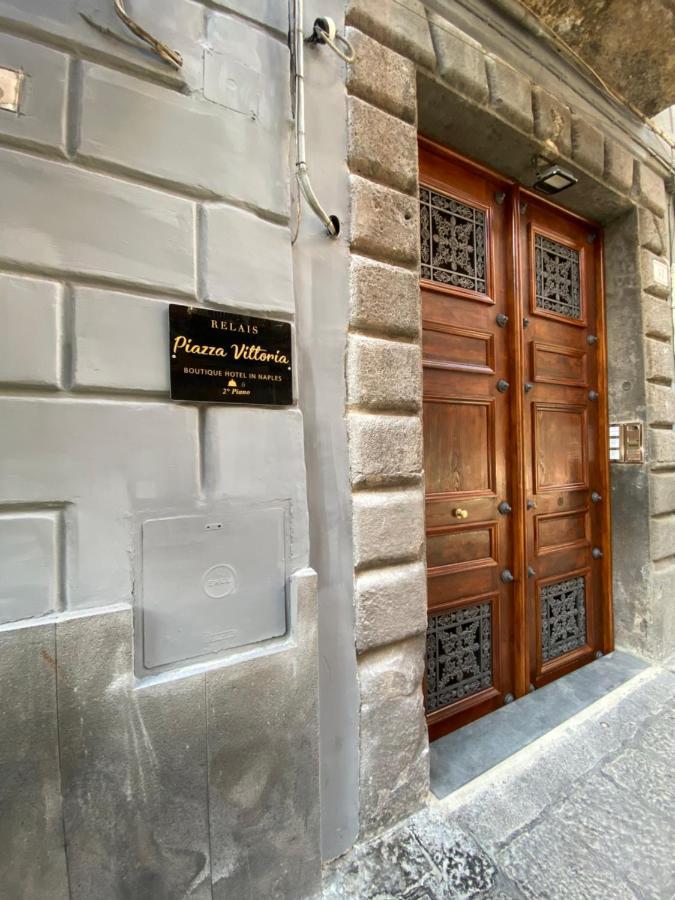 나폴리 Relais Piazza Vittoria B&B 외부 사진